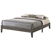 Contemporary Queen Platform Bed