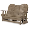 Benchcraft Hyland wave Outdoor Glider Loveseat