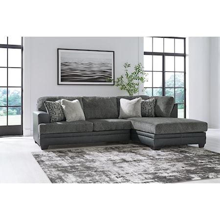 2-Piece Sectional With Chaise