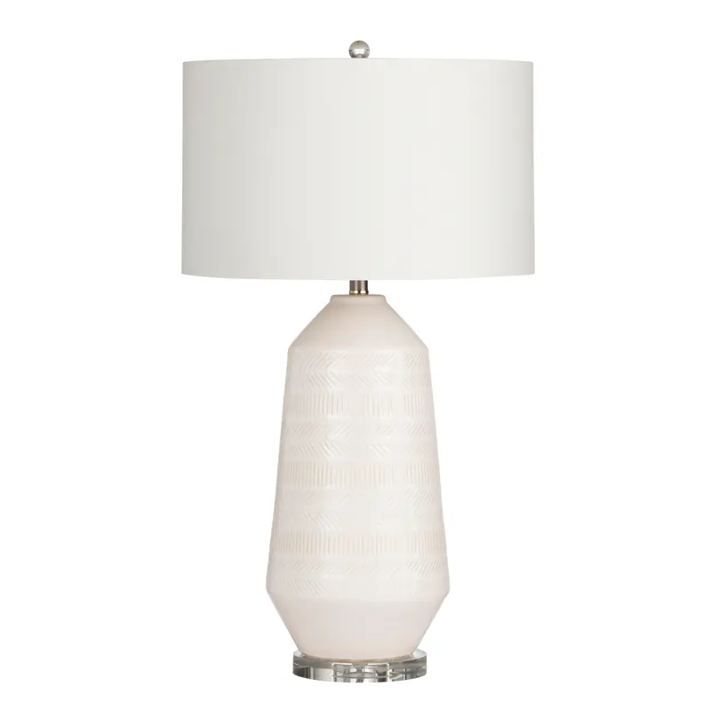Sherie Table Lamp - White