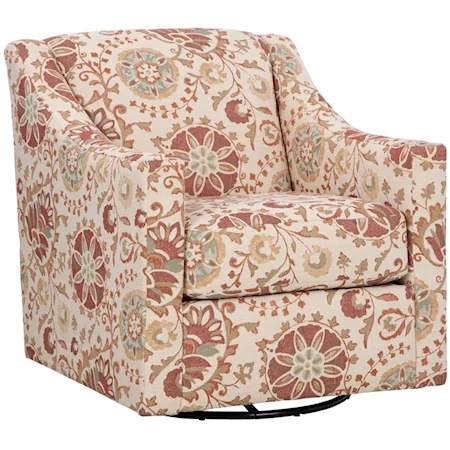 Addison Contemporary Accent Swivel Chair