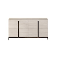 Contemporary 8-Drawer Dresser with Cedar Bottom Drawers