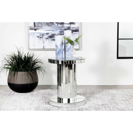 Dorielle Crystal Side Table