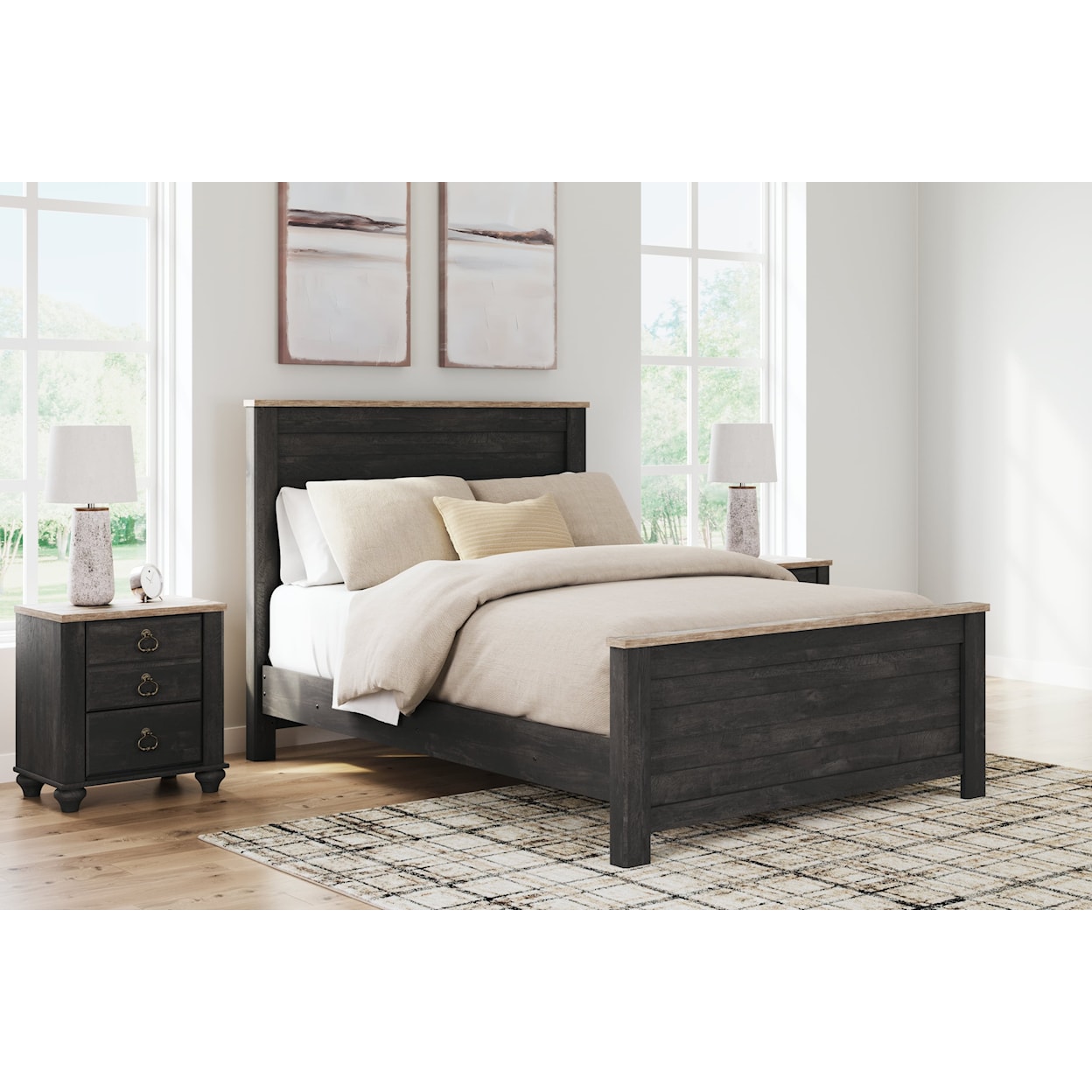 Signature Design by Ashley Nanforth Queen Panel Bed