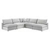 Modway Commix 5-Piece Sectional Sofa