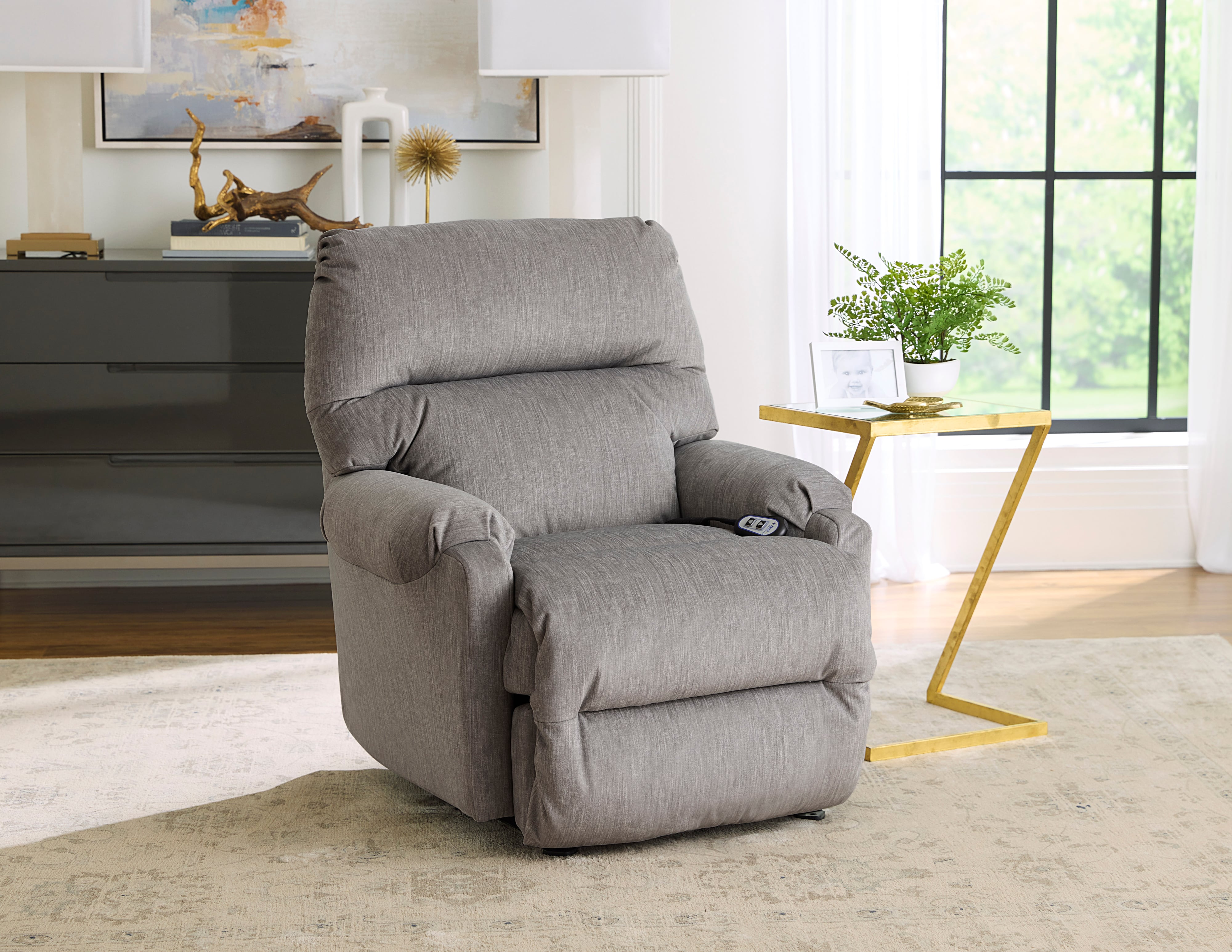 Best Home Furnishings Cannes Power Swivel Glider Recliner