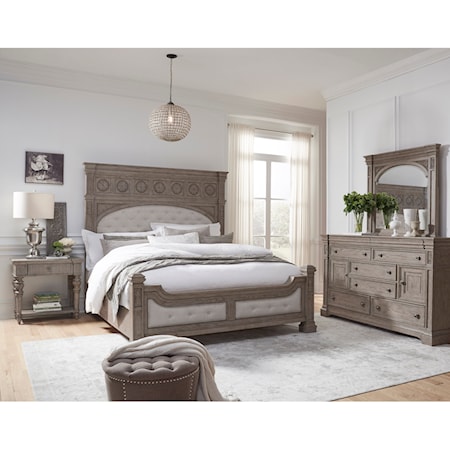 Traditional California King Bedroom Set