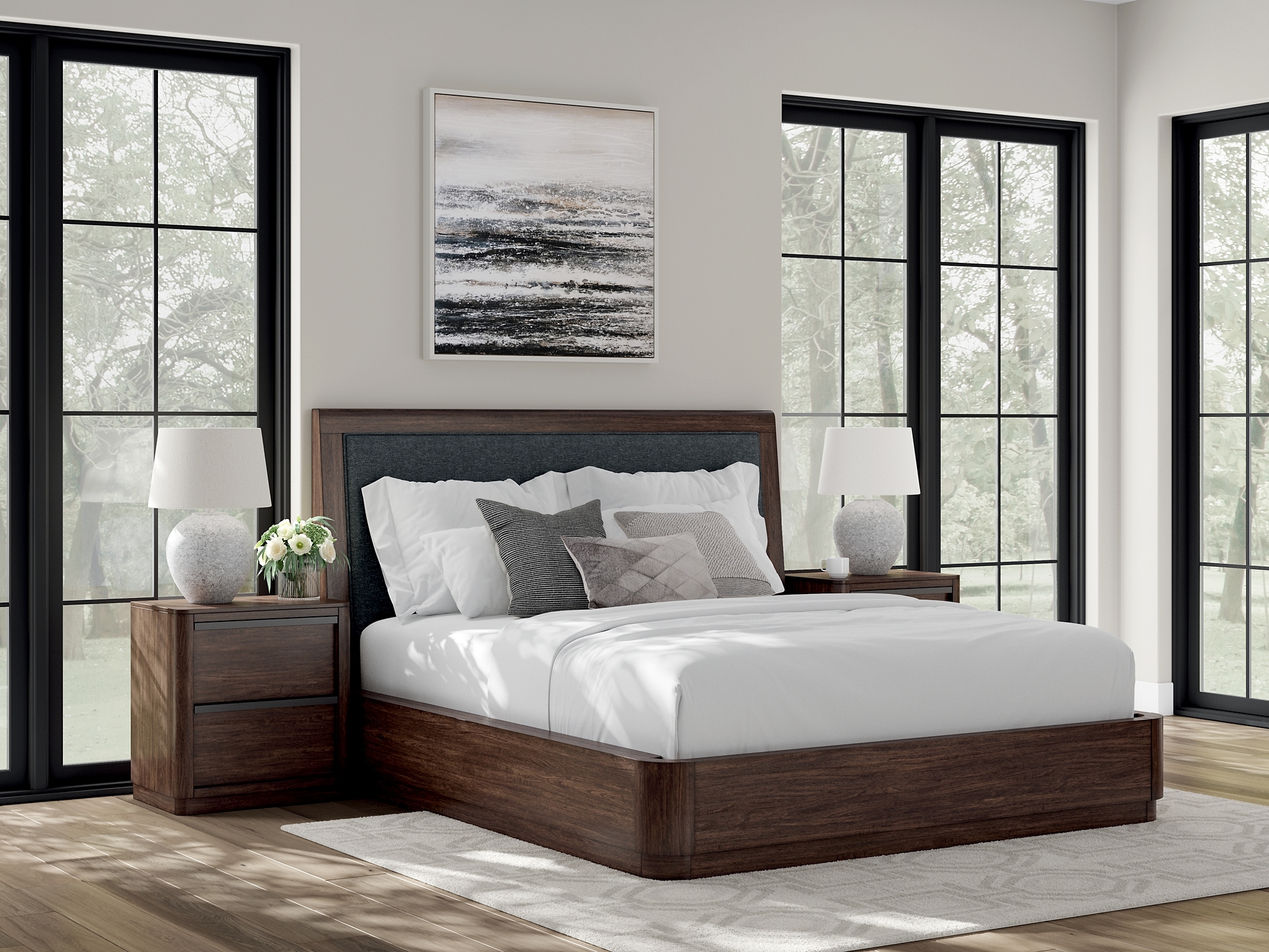 Signature Design by Ashley Kendamor California King Upholstered Panel Bed