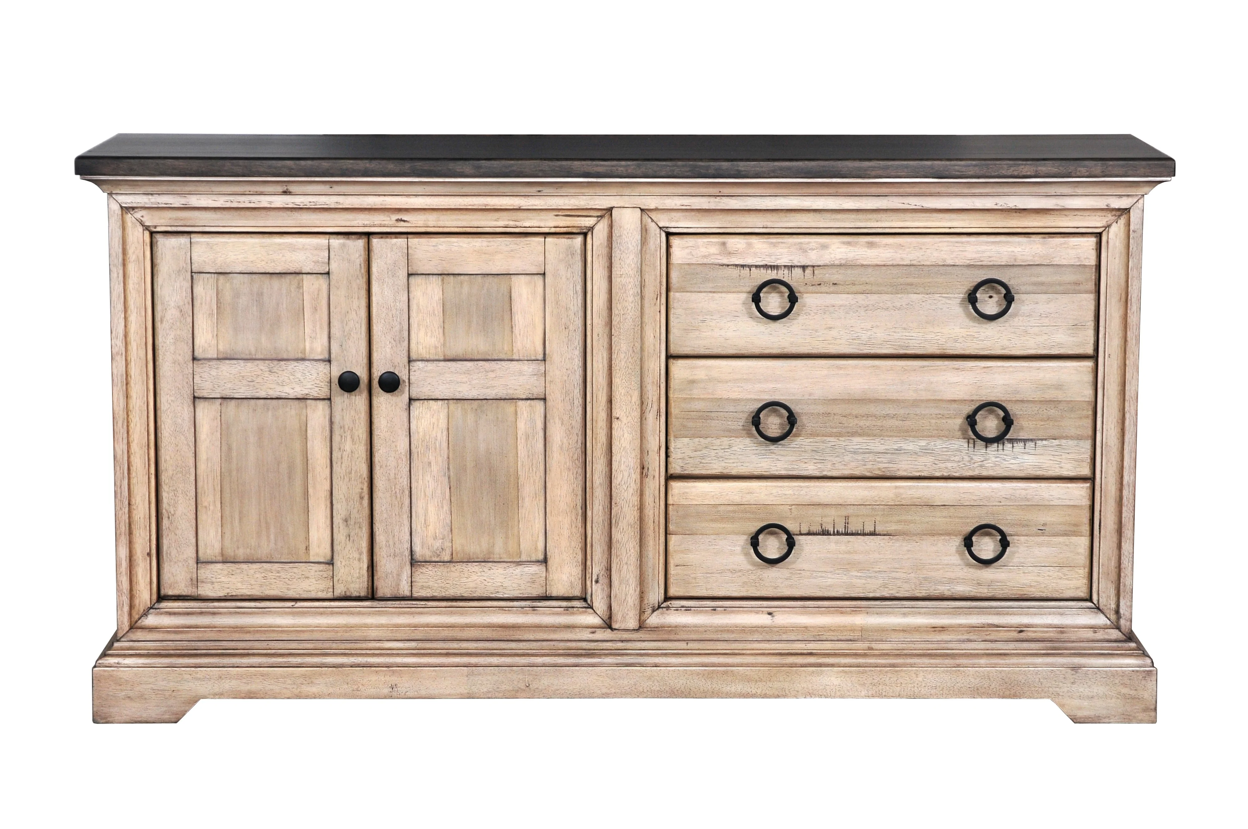 Napa Furniture Design Carmel 211-80 Rustic Farmhouse Dining Room Buffet ...