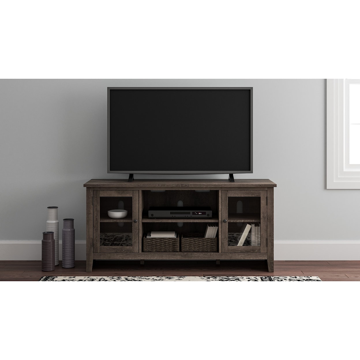 Signature Design by Ashley Arlenbry Large TV Stand