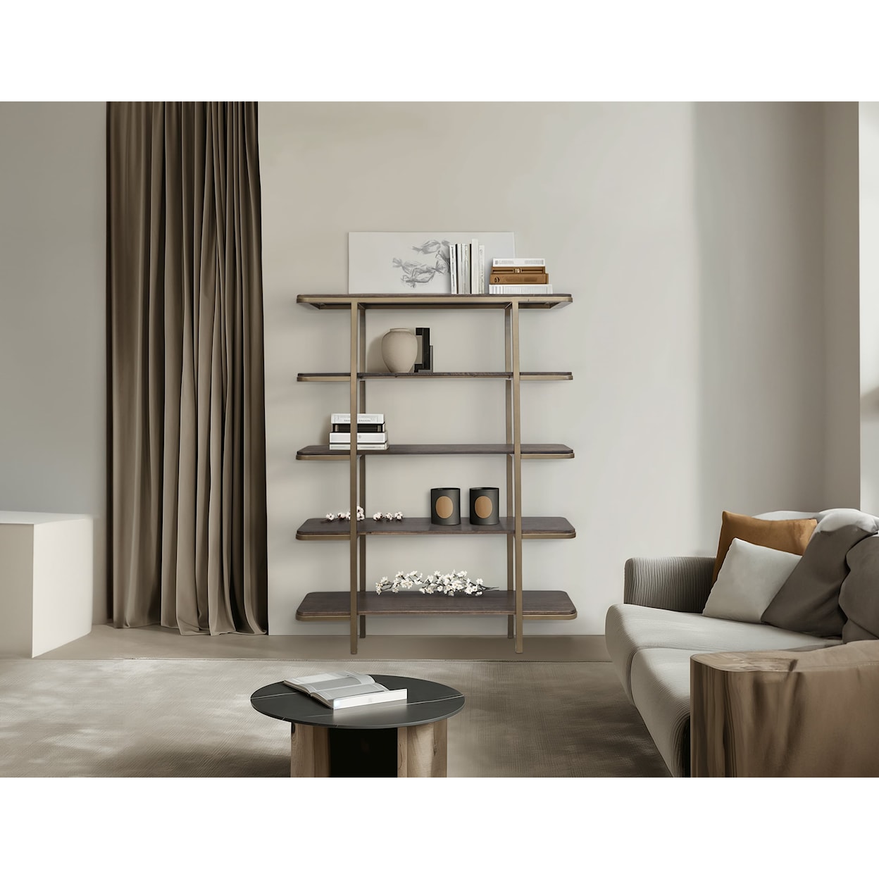 International Furniture Direct Onix Bookcase