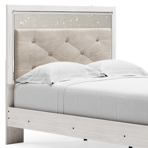 Full Upholstered Panel Headboard