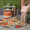 Nourison Aloha 5'3" Round  Rug