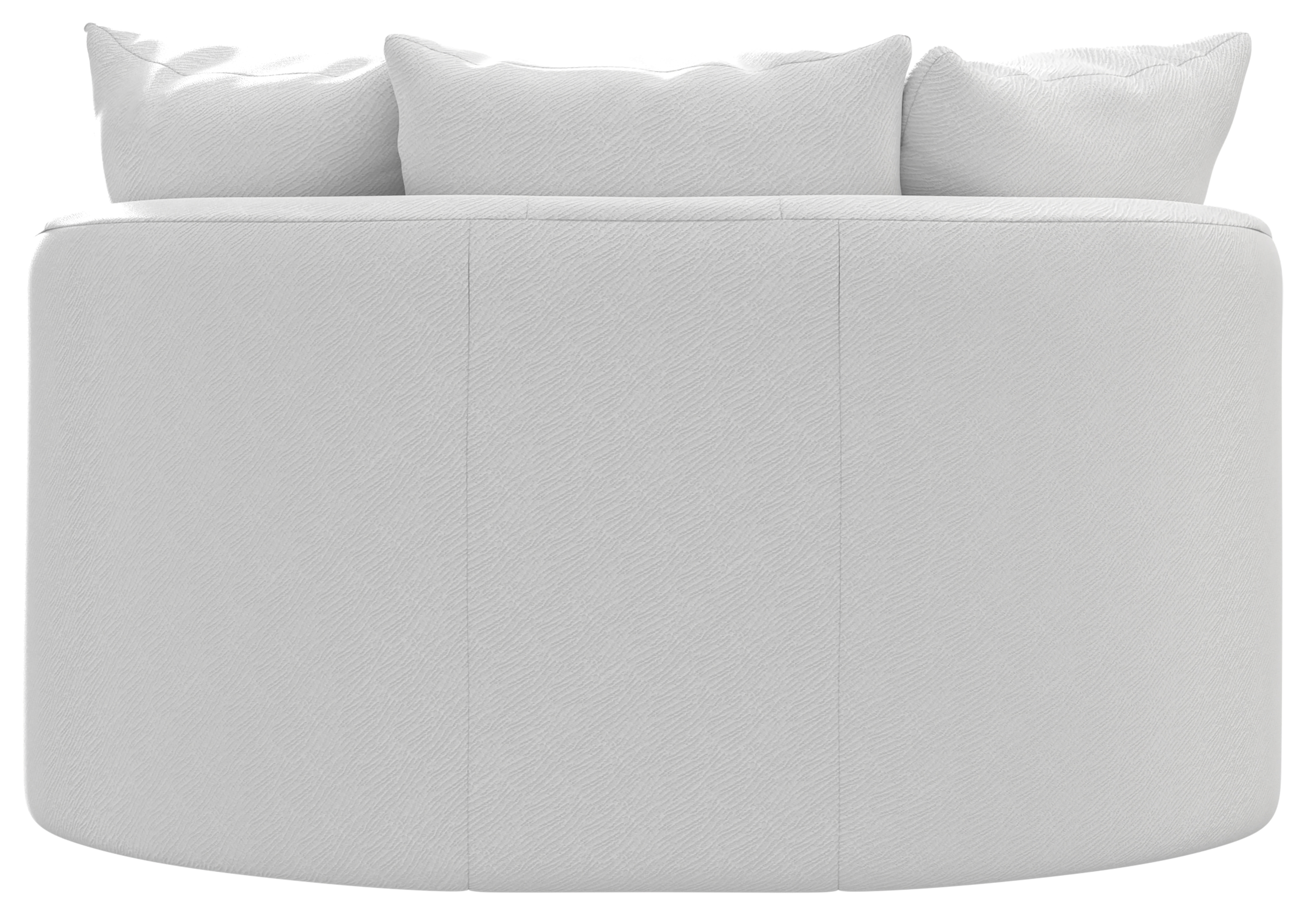 Round Accent Cuddle Chaise