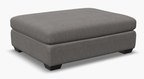 Transitional Madison Storage Ottoman
