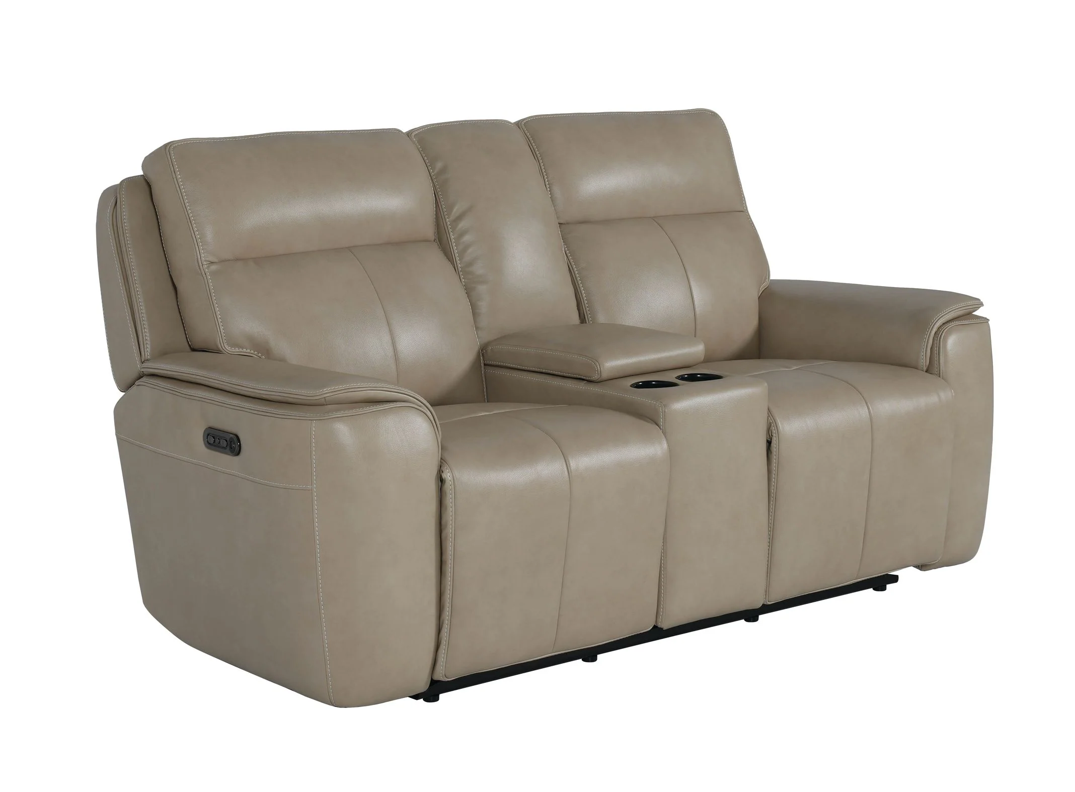 Bassett MANTEO Motion Loveseat w/Power & Console