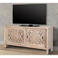 Relaxed Vintage 68 In. Entertainment Console