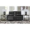 Signature Design by Ashley Furniture Axtellton Power Reclining Loveseat with Console