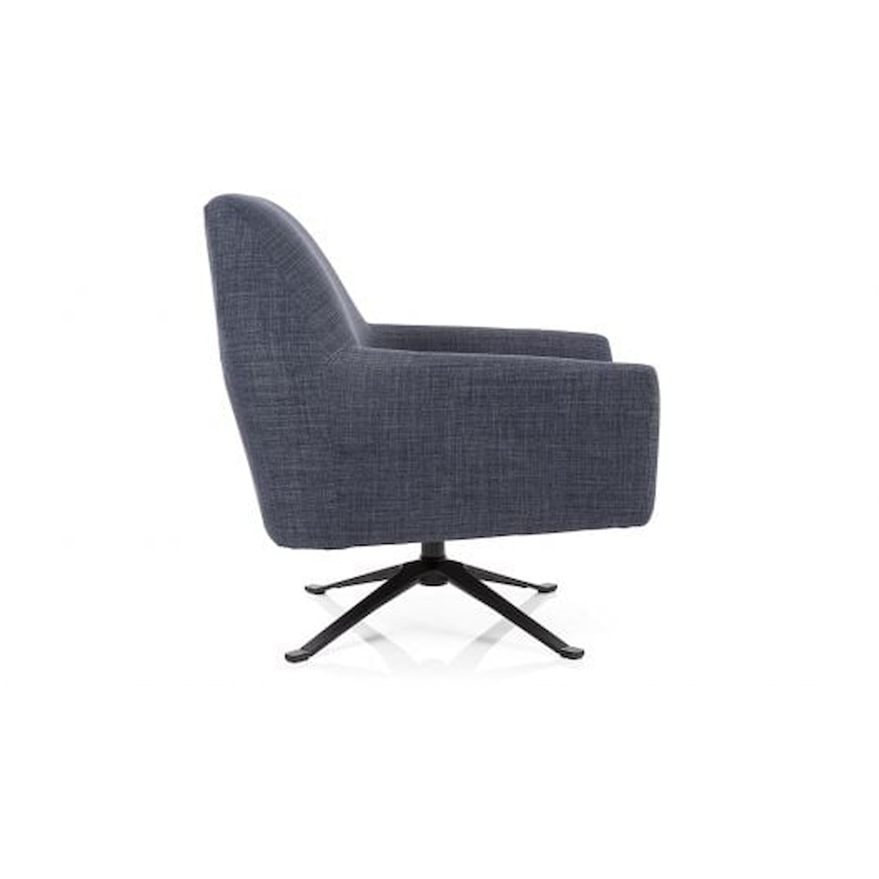 Decor Rest 2097 2097 59 CHAIR 2097 Navy Contemporary Swivel Chair decor-rest-2097-2097-59-chair-2097-navy-contemporary-swivel-chair