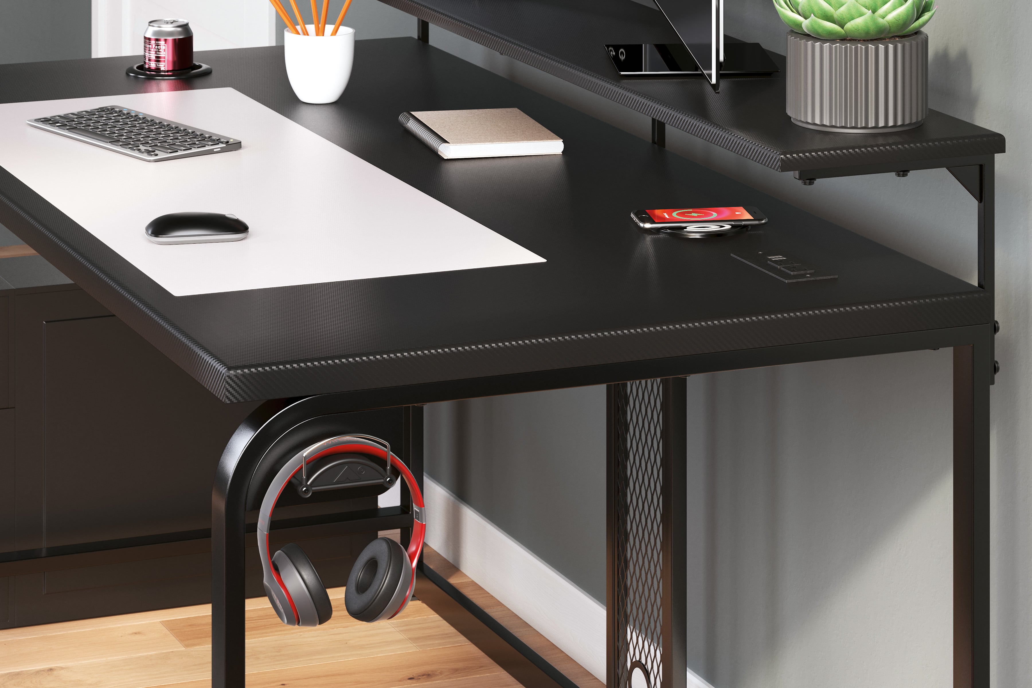 Ashley Signature Design Lynxtyn H400144 Home Office Desk Dunk