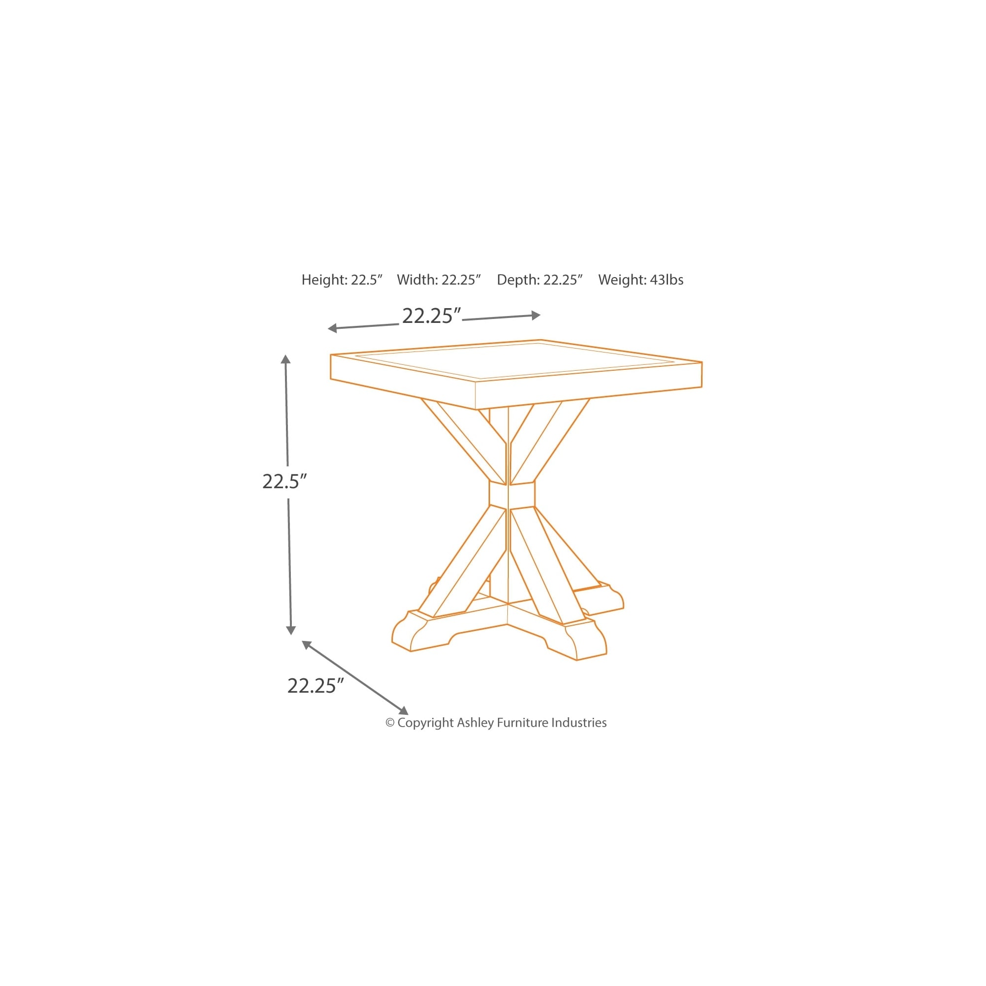 Signature Design by Ashley Beachcroft P791P10 5Piece Outdoor Sectional