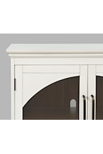 Jofran Archdale Rustic Archdale 2-Door Accent Cabinet - White