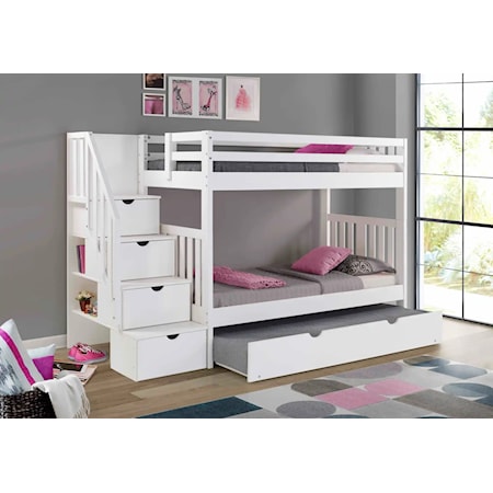Twin-Twin Bunk Bed