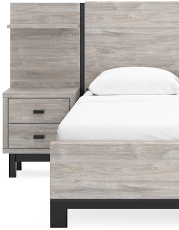 Queen Panel Bed with Extensions