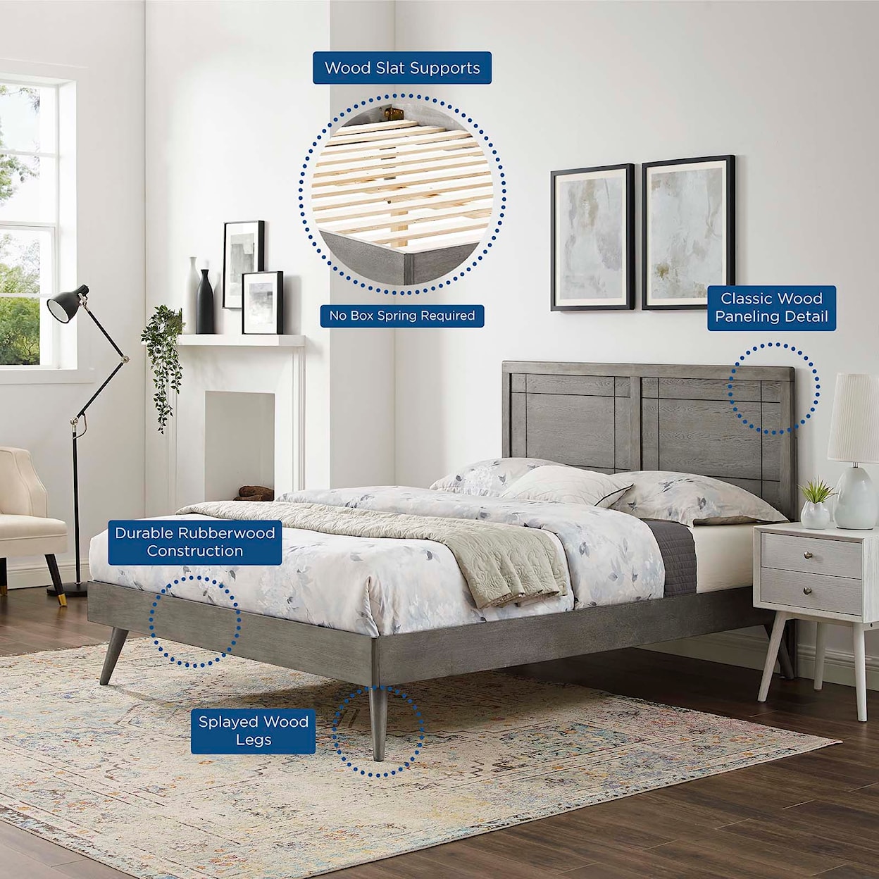 Modway Marlee Full Platform Bed