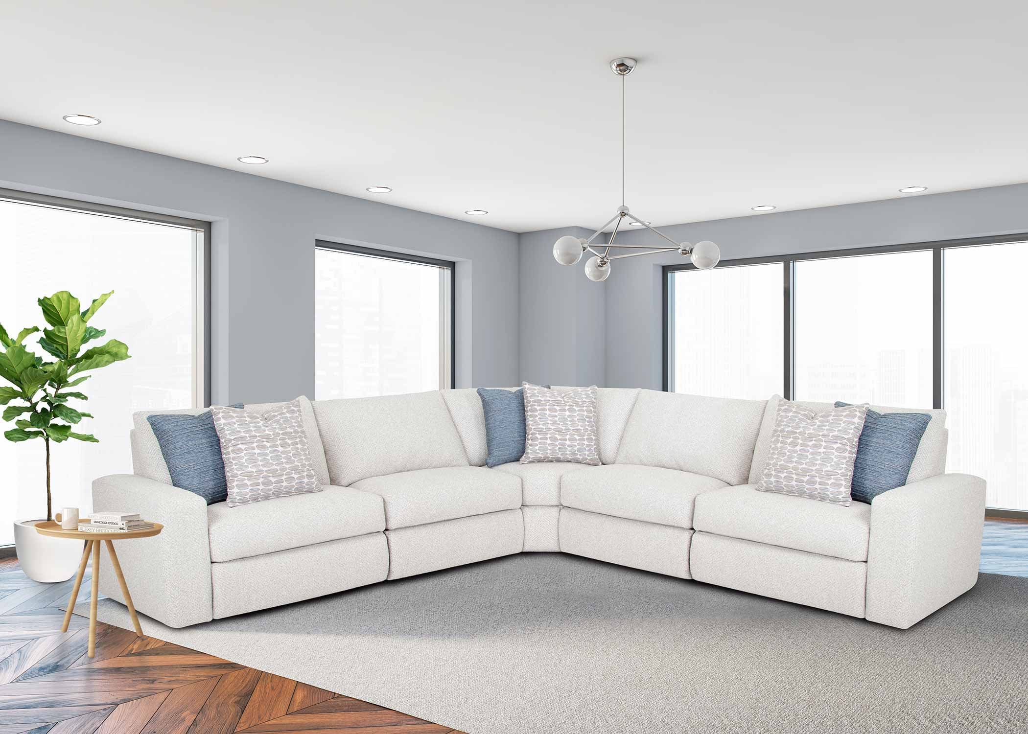 Springfield & Company 400 Toronto Power Reclining Sectional Sofa