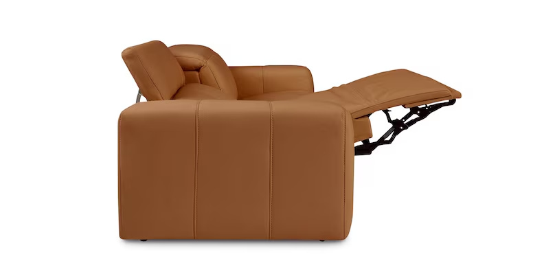 Bassett Club Level - Airy Airy Leather Power Reclining Loveseat