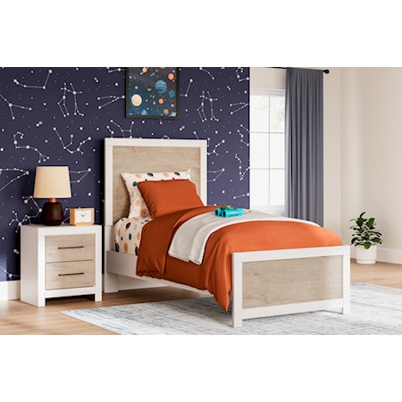 Twin Panel Bed