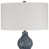 Uttermost Table Lamps Holloway Cobalt Blue Table Lamp