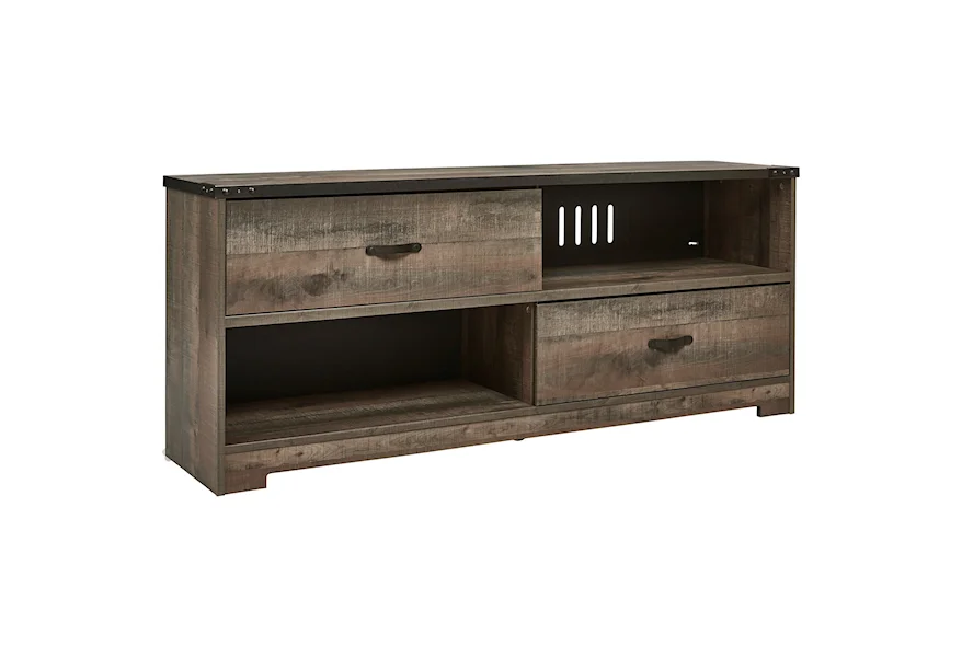 Trinell Large TV Stand by Signature Design by Ashley at VanDrie Home Furnishings