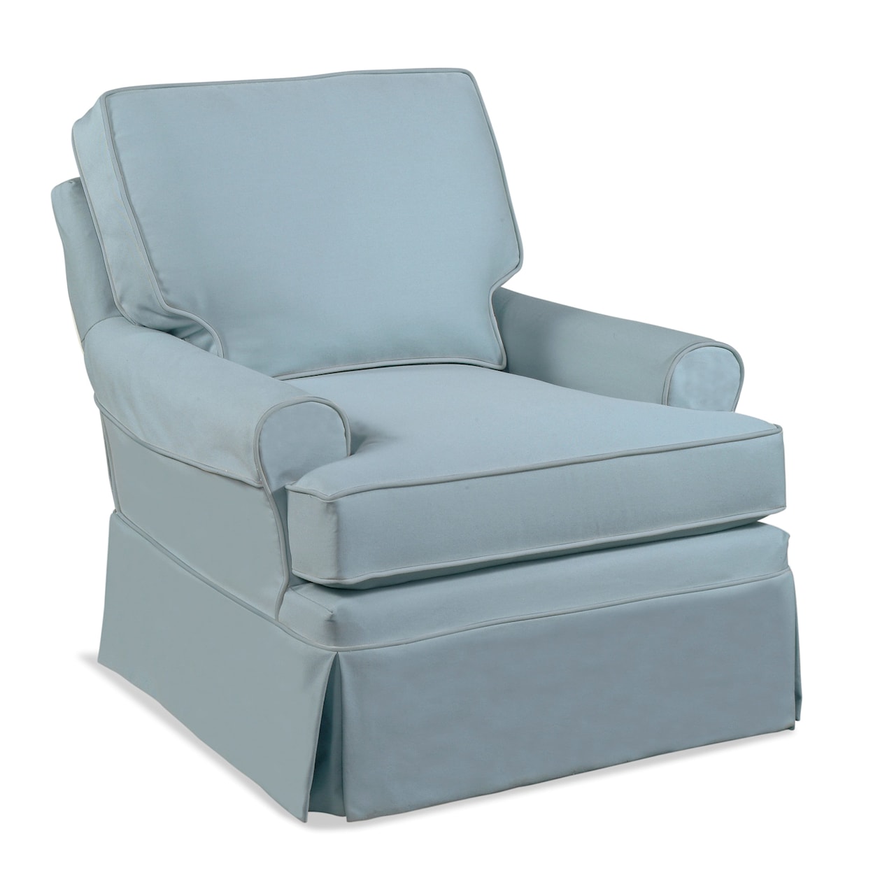 Braxton Culler Belmont Swivel Glider with Slipcover