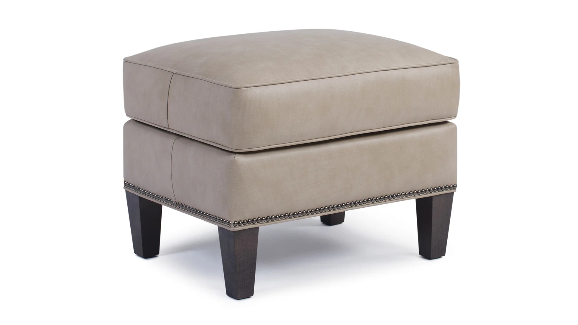 Smith Brothers Recliners 541-40 Transitional Ottoman with Nailhead ...