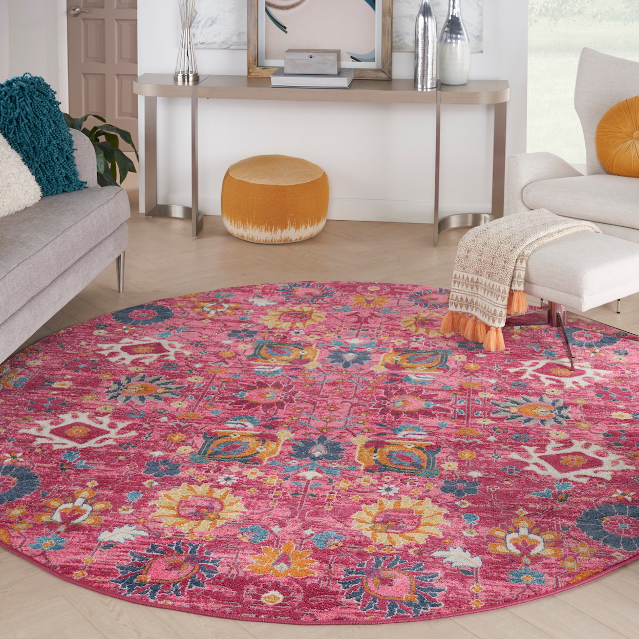 Nourison Passion 8' Round  Rug