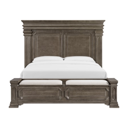 King Storage Bed