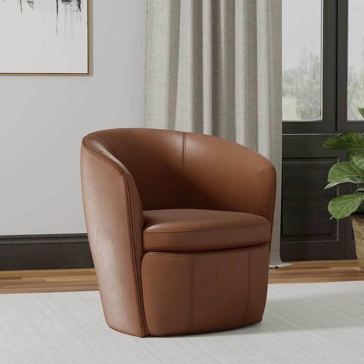 Parker Living Barolo Swivel Club Chair