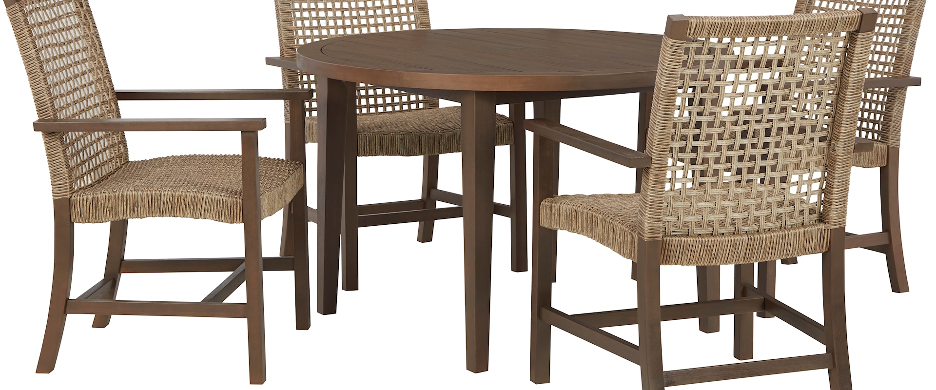 Outdoor Dining Table and 4 Chairs