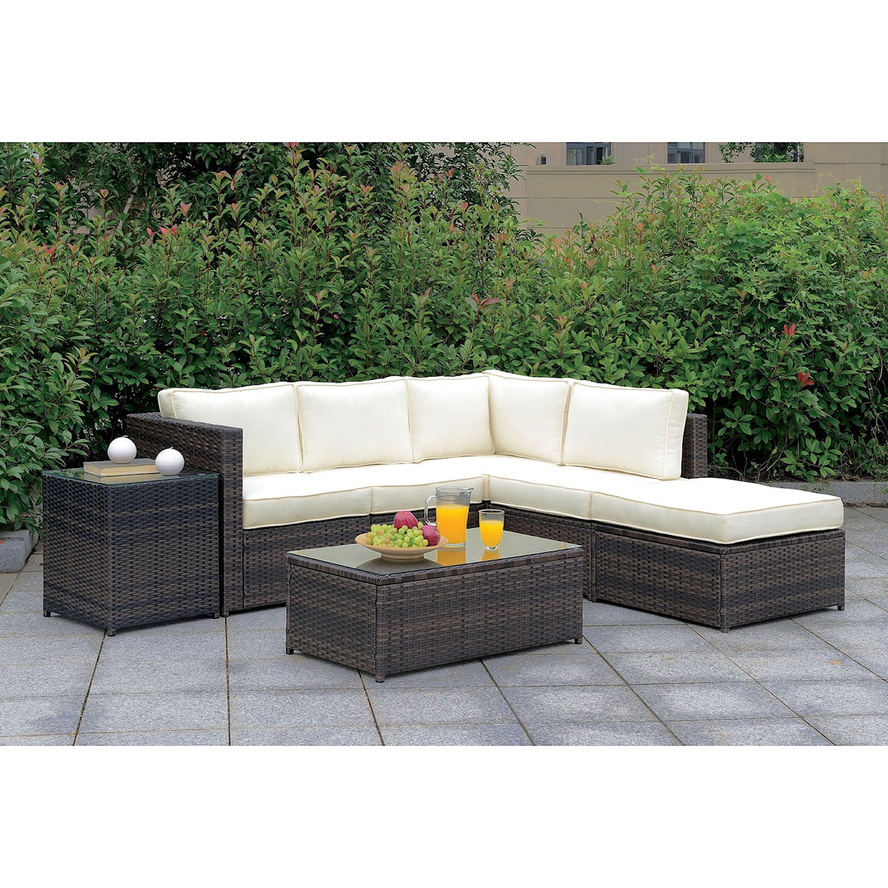 Furniture of America Ilona Outdoor Patio Set