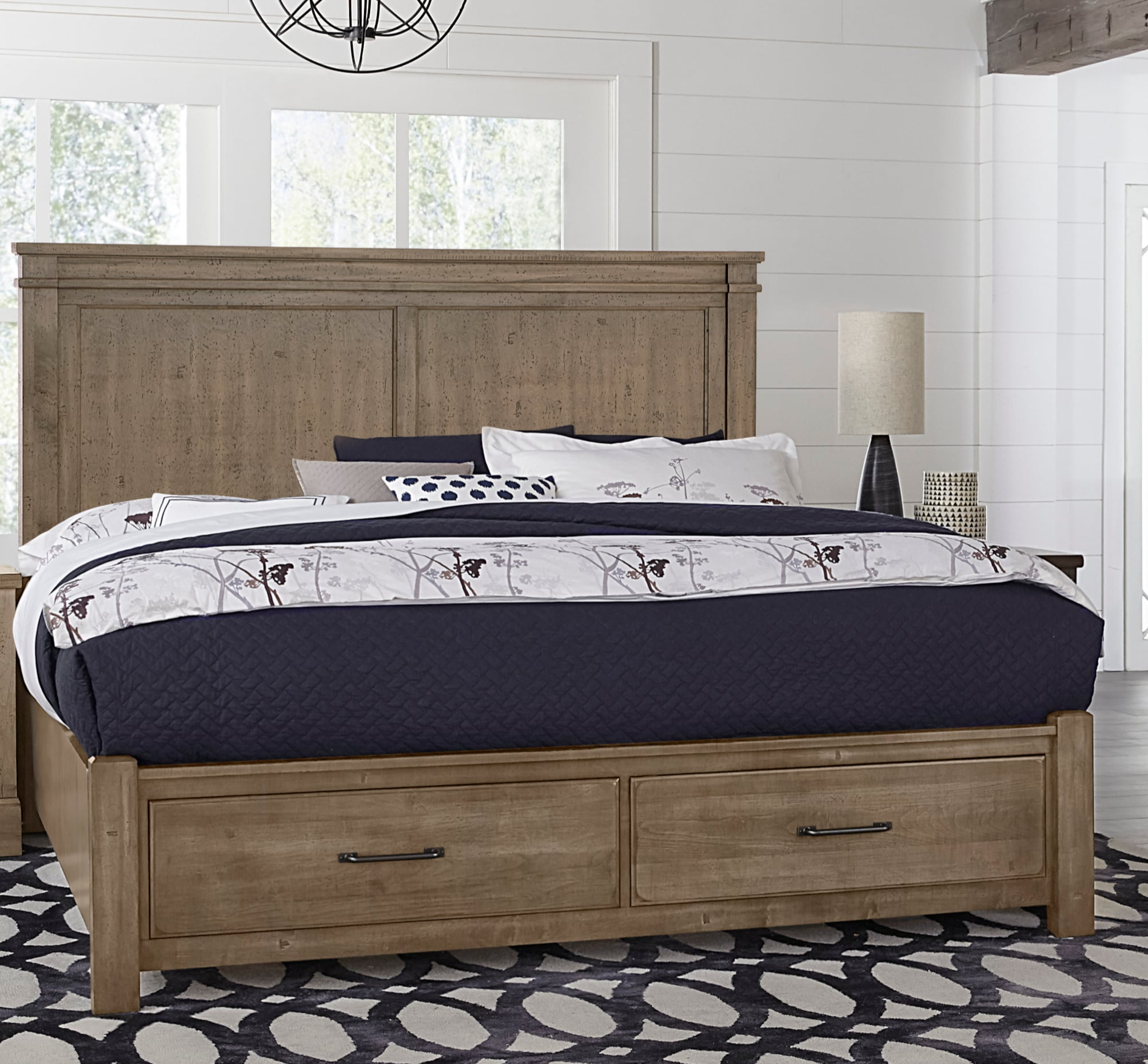 Artisan & Post Cool Rustic King Mansion Bed