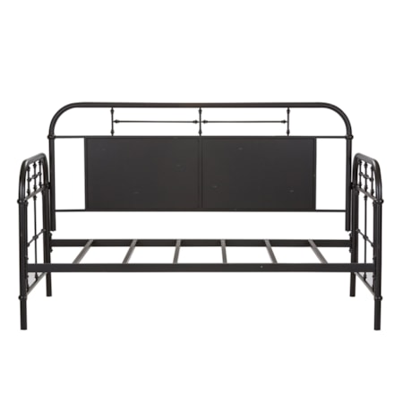 Twin Metal Daybed with Trundle