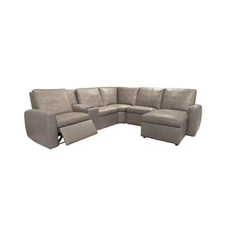 6-Piece Power Reclining Sectional Sofa