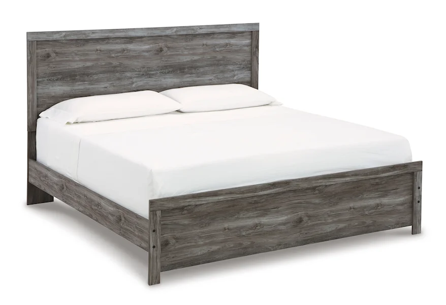 Bronyan King Panel Bed by Signature Design by Ashley at Westrich Furniture & Appliances