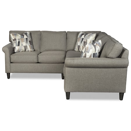 4-Seat Sectional Sofa w/ RAF Return Sofa