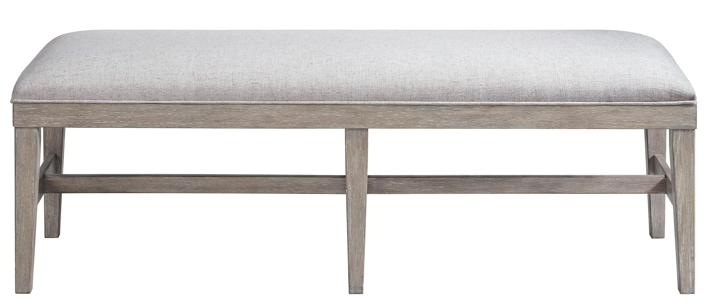 Riverside Furniture Bennett Upholstered Dining Bench