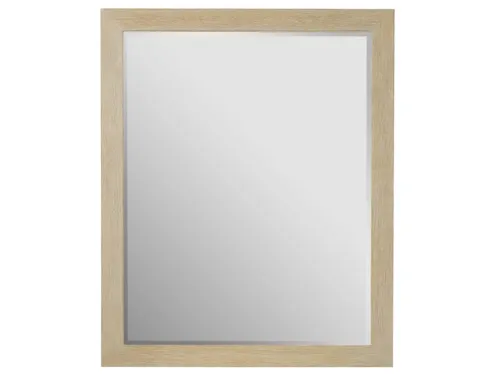 Coastal Mirror with Wood Frame