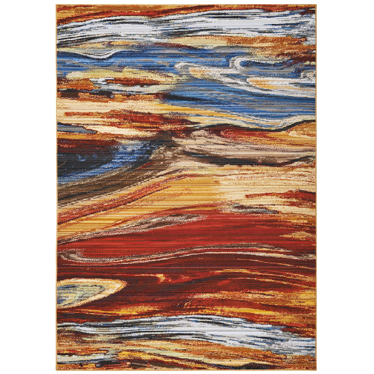 Nourison Chroma 5'6" x 8'  Rug