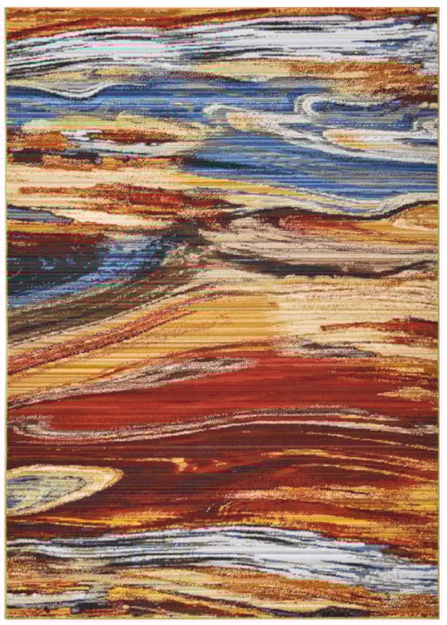5'6" x 8' Lava Flow Rectangle Rug